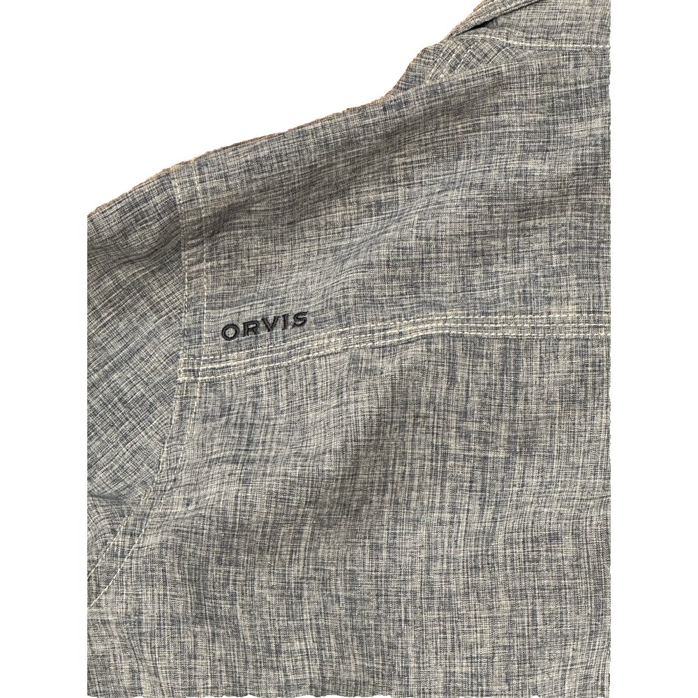 Orvis Women's Size XS Chambray Button Up Shirt - Picture 4 of 4